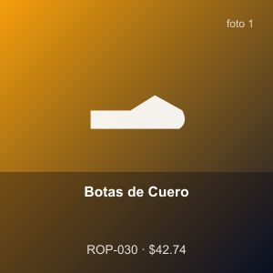 Botas de Cuero